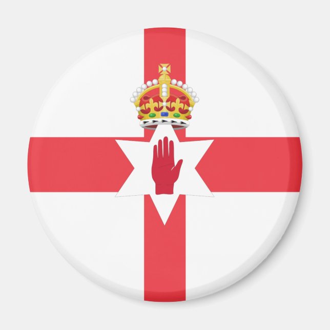 Pavillon de l'Irlande du Nord Magnet (Devant)