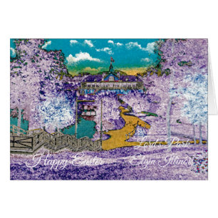 PAVILLON ELGIN ILLINOIS LORDS PARK 1920'S Pâques