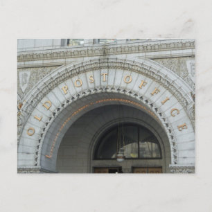 Pavillon "Old Post Office" Washington DC Postkarte