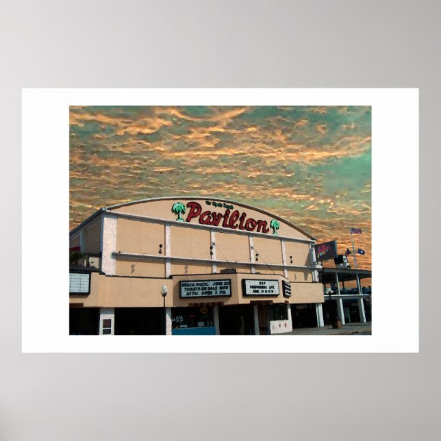 Pavillon Poster (Vorne)