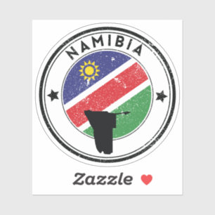 Pavillon rond Sticker Namibie