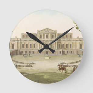 Pavillon von Haarlem, von 'Choix DES-Monumenten, Runde Wanduhr