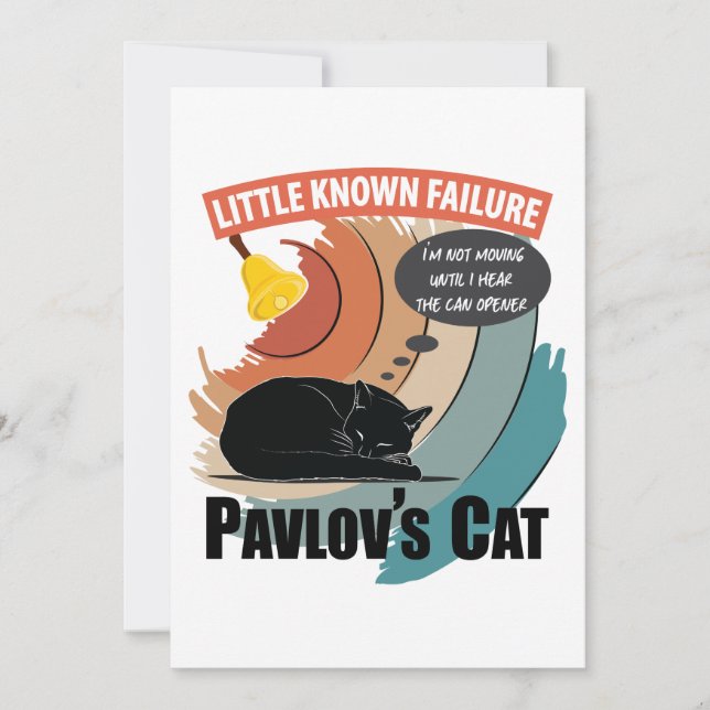 Pavlov's Cat - Funny Psychology (Vorderseite)