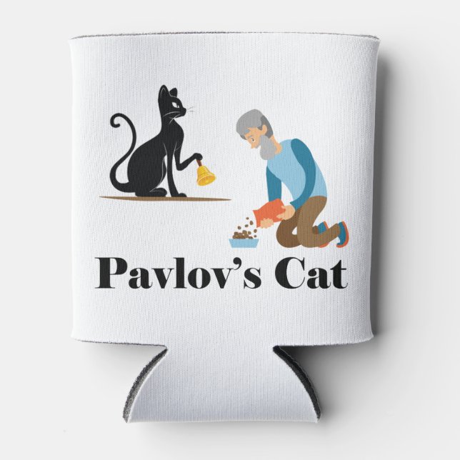 Pavlov's Cat Funny Psychology Dosenkühler (Vorderseite)