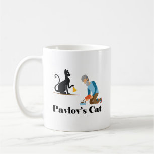 Pavlov's Cat Funny Psychology Kaffeetasse