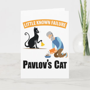 Pavlov's Cat - Funny Psychology Karte