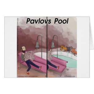 Pavlov's Pool Funny Cartoon
