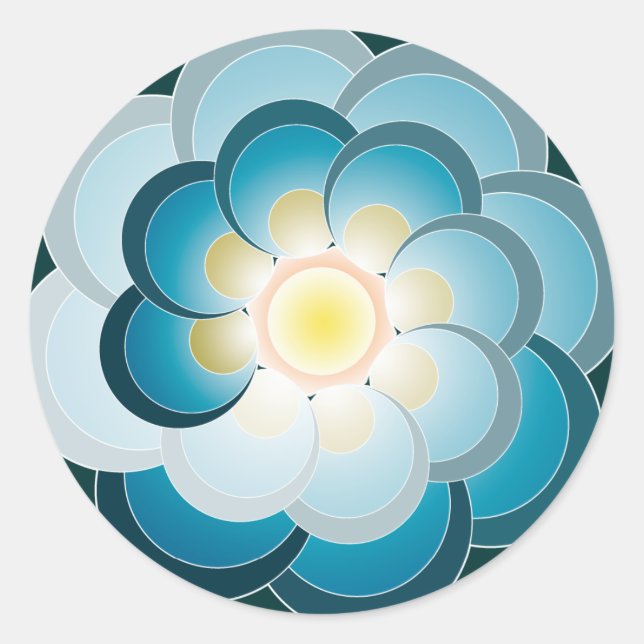 Pavo echt Verde. Aufkleber (Vorderseite)