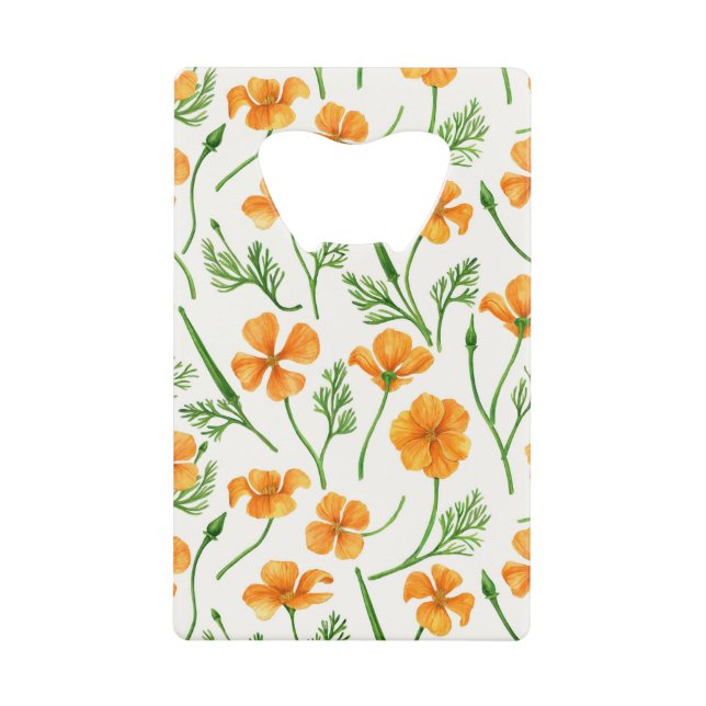 Pavot de Californie, fleurs d'été, orange wil (Devant)