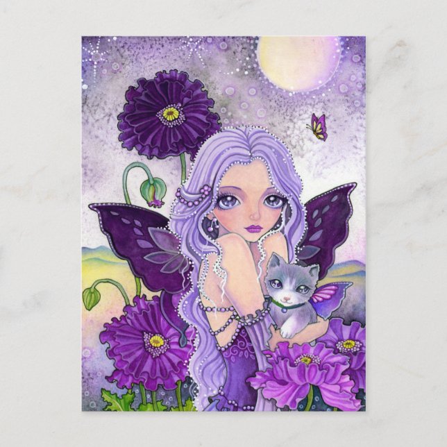 Pavot Night Adventure - Carte Postale (Devant)