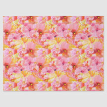 Pavots sur papier de soie aux pavots