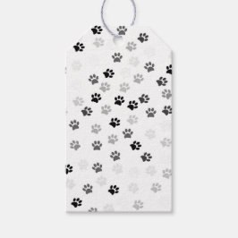 Paw druckt Gift-Tags für Hundeliebhaber Geschenkanhänger