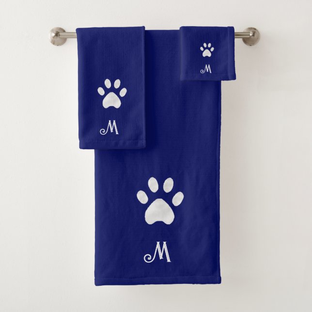 Paw et Monogramme pour animaux de compagnie sur le (En situation)