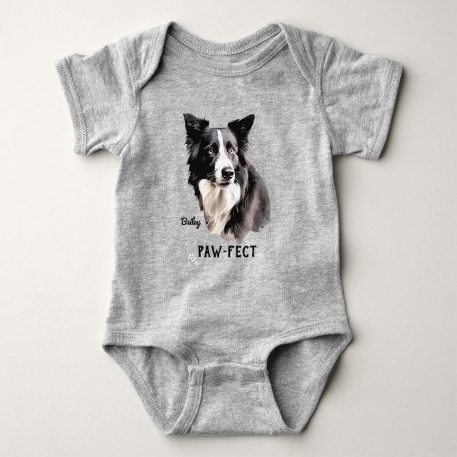 Paw-fect Baby Strampler (Vorderseite)