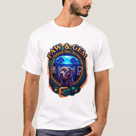 Paw & Gem Luxus Adventure Pet Lover T - Shirt