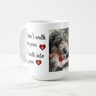 Paw Heart Quote Tasse