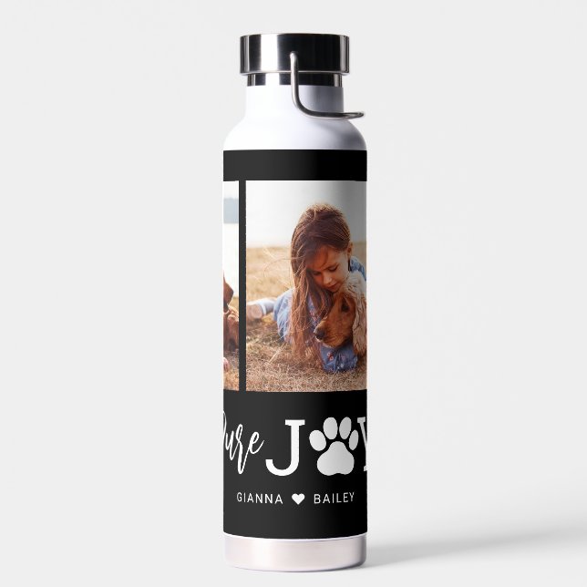 Paw Jow EDITABLE FARBFLASCHE Trinkflasche (Links)