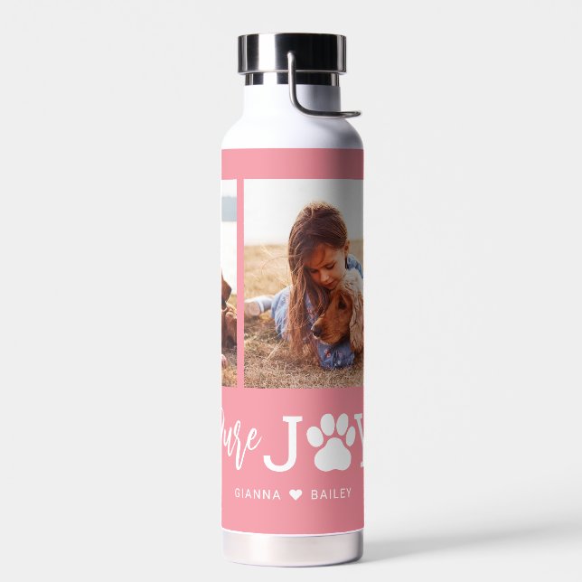 Paw Jow EDITABLE FARBFLASCHE Trinkflasche (Links)