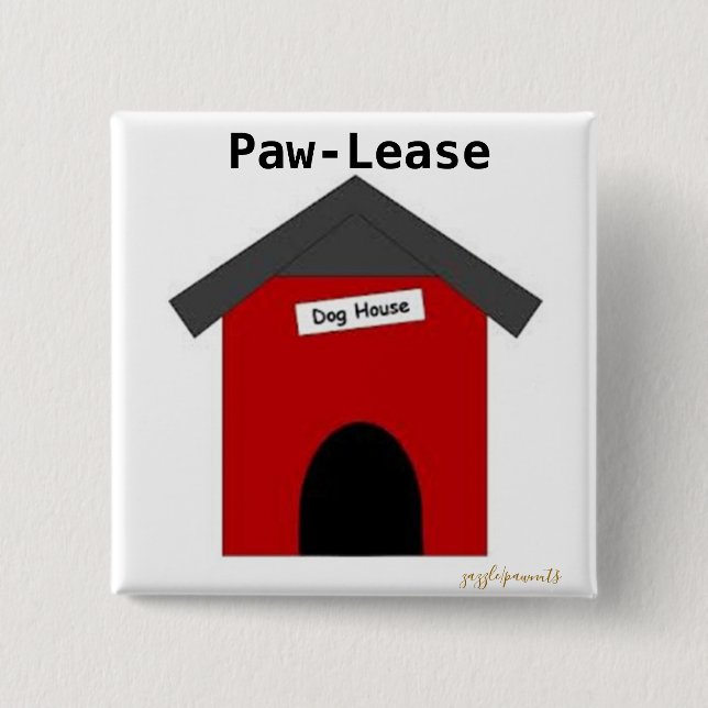 Paw-Lease Button (Vorderseite)