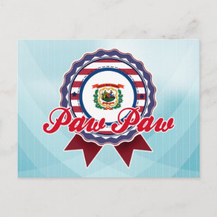 Paw Paw, WV Postkarte