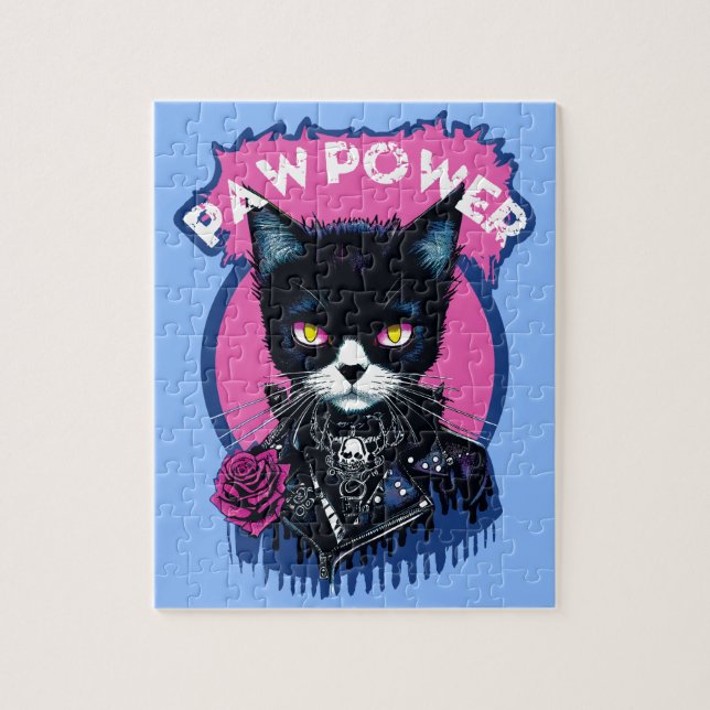 Paw Power Punk Cat (Vertikal)