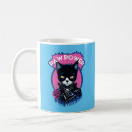 Paw Power Punk Cat Kaffeetasse