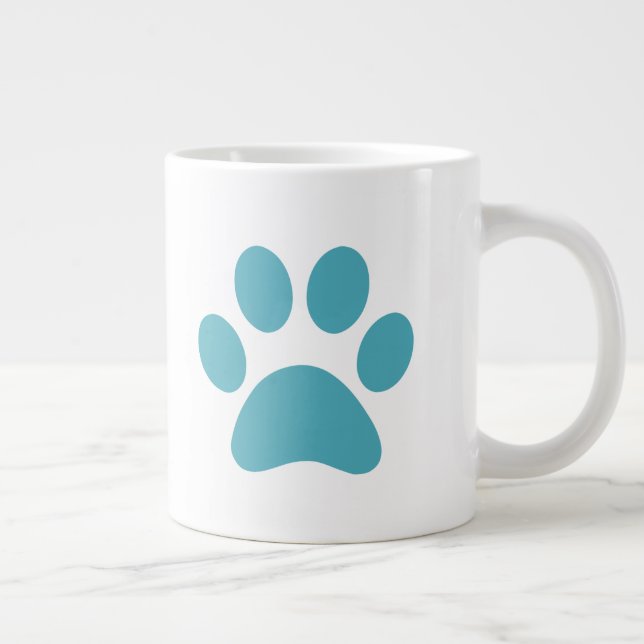 Paw Print Coffee Tasse (Rechts)