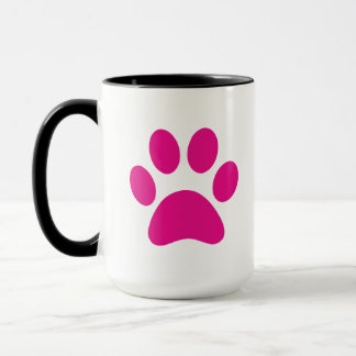 Paw Print Coffee Tasse