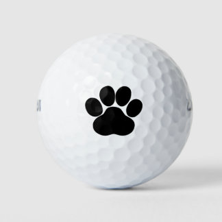 Paw Print for Pet Lover Golfball