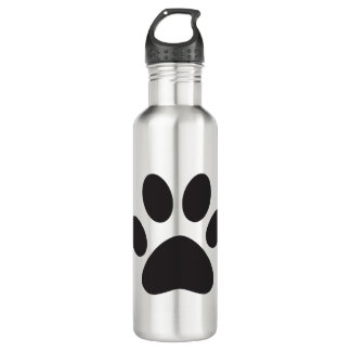 Paw Print Hund Katze Tier Füßchen Welpe Edelstahlflasche