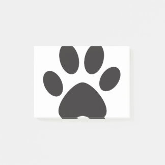 Paw Print Hund Katze Tier Füßchen Welpe Post-it Klebezettel