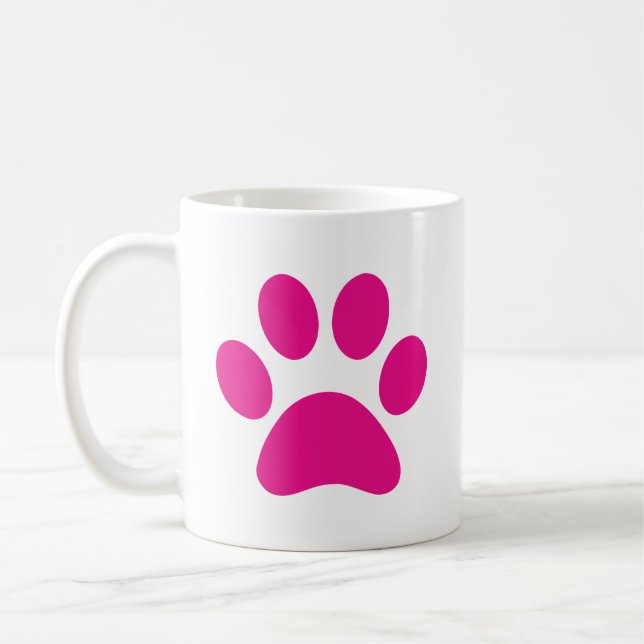 Paw Print Kaffeetasse (Links)