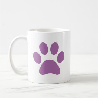 Paw Print Kaffeetasse