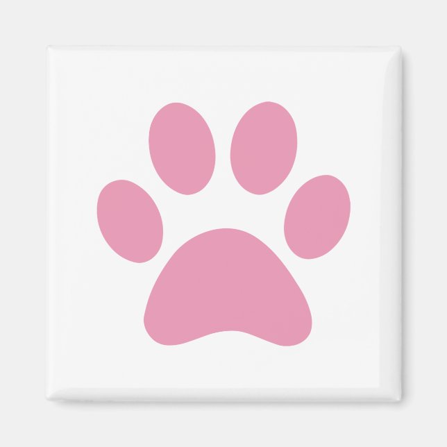 Paw Print Magnet (Vorne)
