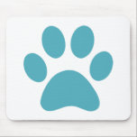 Paw Print Mousepad<br><div class="desc">Fun Paw Print Design für Tierfreunde!</div>