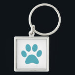 Paw Print               Schlüsselanhänger<br><div class="desc">Fun Paw Print design for animal lovers!</div>