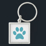 Paw Print               Schlüsselanhänger<br><div class="desc">Fun Paw Print design for animal lovers!</div>