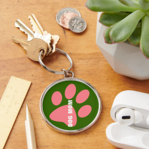 Paw Print Schlüsselanhänger