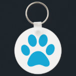 Paw Print     Schlüsselanhänger<br><div class="desc">Fun Paw Print design for animal lovers!</div>