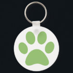 Paw Print Schlüsselanhänger<br><div class="desc">Fun Paw Print Design für Tierfreunde!</div>