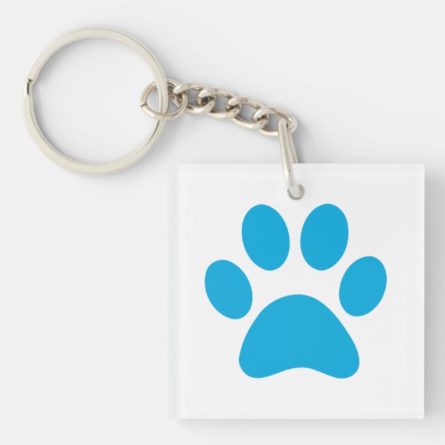 Paw Print Schlüsselanhänger (Vorderseite)