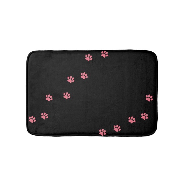Paw Prints Badematte (Vorderseite)