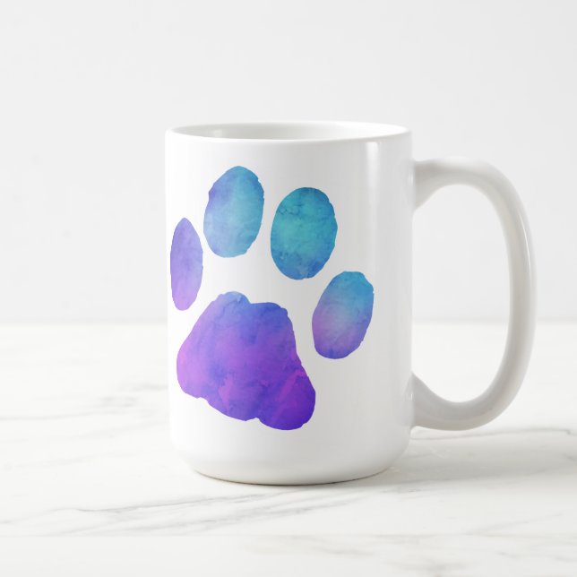 Paw Prints Coffee Tasse (Rechts)