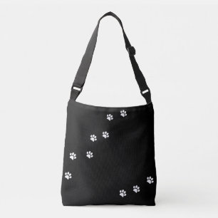 Paw Prints Crossbody Bag Tragetaschen Mit Langen Trägern
