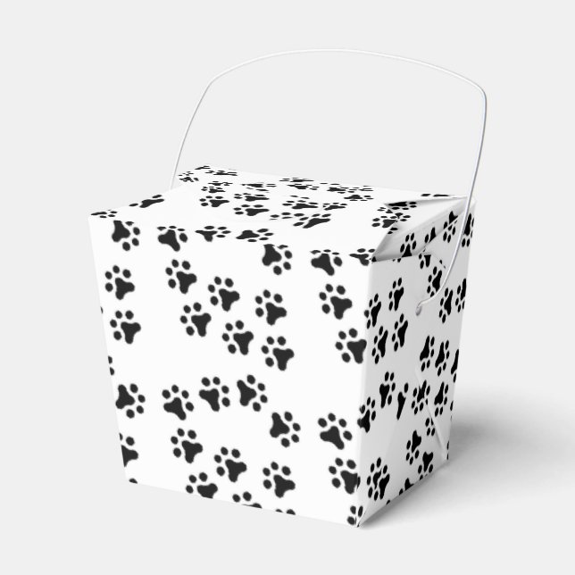Paw Prints Geschenkschachtel (Vorderseite)