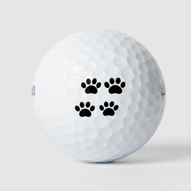 Paw Prints Golf Ball (Vorderseite)