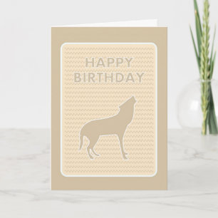 Paw Prints Happy Birthday Karte
