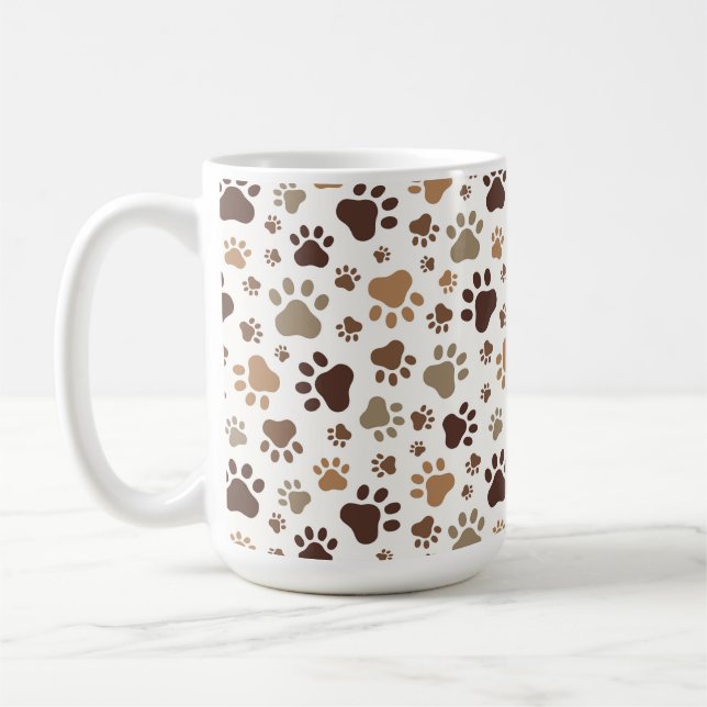 Paw Prints Mug (Gauche)