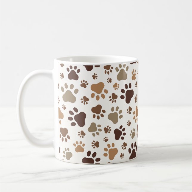 Paw Prints Mug (Gauche)