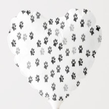 Paw Prints Party Balloons für Hundeliebhaber